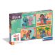 Disney Lilo și Stitch Puzzle Clementoni 4 în 1