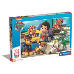   Patrula Cățelușilor Playtime Puzzle maxi de 104 piese Clementoni
