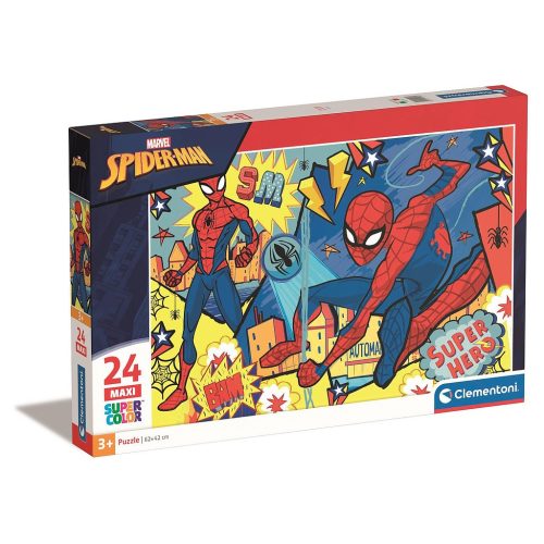 Omul Păianjen BAM Puzzle maxi Clementoni de 24 piese