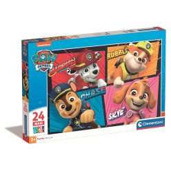   Patrula Cățelușilor Ready for Action Puzzle maxi Clementoni 24 piese