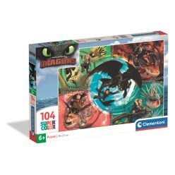   Cum să-ți dresezi dragonul Friends Puzzle Clementoni de 104 piese