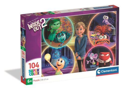 Disney Întors pe dos Emotions Puzzle Clementoni de 104 piese