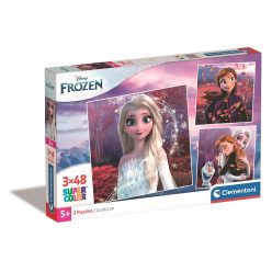   Disney Regatul de gheață Bond Puzzle Clementoni de 3x48 piese