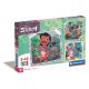 Disney Lilo și Stitch Music Puzzle 3x48 de piese Clementoni