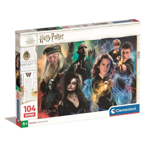 Harry Potter Dark vs. Light Magic Puzzle Clementoni 104 de piese