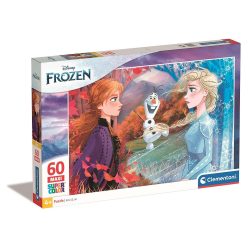   Disney Regatul de gheață Contrasts Puzzle maxi Clementoni de 60 de piese