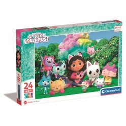   Gabby's Dollhouse Rainbow-Tree Puzzle maxi de 24 piese Clementoni