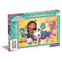   Gabby's Dollhouse Sparkling Puzzle maxi Clementoni de 24 de piese