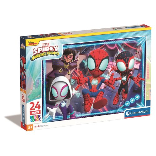 Omul Păianjen Spidey Puzzle maxi de 24 de piese Clementoni