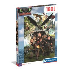   Cum să-ți dresezi dragonul Riders Puzzle Clementoni cu 180 piese