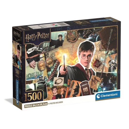 Harry Potter Scrapbook Puzzle Compact de 1500 de piese Clementoni