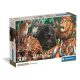 Animale Wild Cats Puzzle Compact de 500 de piese Clementoni