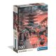 Orașe Evening in Kyoto Puzzle japonez compact cu 500 de piese Clementoni