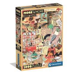   Colorat Writing Cărți puzzle compact 1000 de piese Clementoni