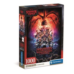 Stranger Things Puzzle Compact Clementoni cu 1000 de piese
