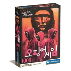   Squid Game Câștigă-ți viața puzzle compact de 1000 de piese Clementoni
