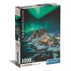 Orașe Lofoten Norvegia puzzle Compact Clementoni de 1000 de piese