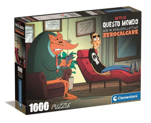 Anime Dr Armadillo Lumea Împotriva 1000 de piese Puzzle Compact Clementoni