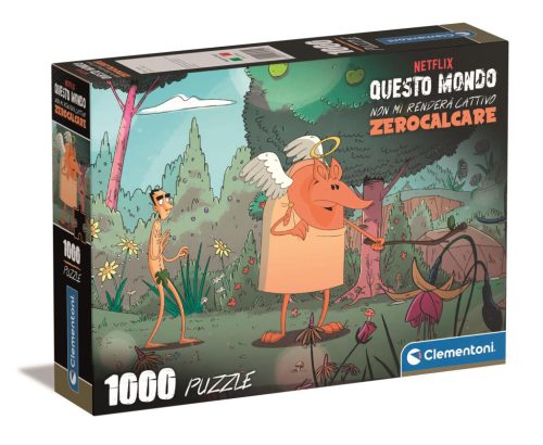 Anime Moral Compass Împotriva Lumii 1000 de piese Compact Puzzle Clementoni