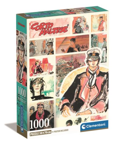 Anime Captain Corto Maltese Puzzle Compact de 1000 de Piese Clementoni