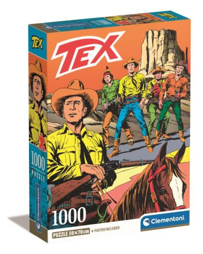 Anime Ride Puzzle compact Tex Willer 1000 piese Clementoni