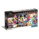 Disney Mickey Pop Art Puzzle panoramic Compact 1000 de piese Clementoni