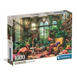 Colorat Library Seră 1000 buc Compact Puzzle Clementoni