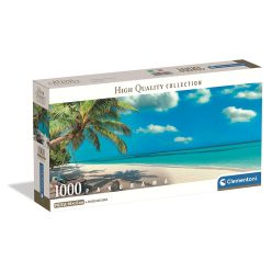   Orașe Swinging Puzzle panoramic de coastă 1000 de piese Compact Clementoni