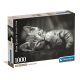 Animale Dark Puzzle Clementoni cu 1000 piese cu pisici