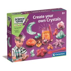   Colorat Gleam Set științific de fabricare a cristalelor Clementoni