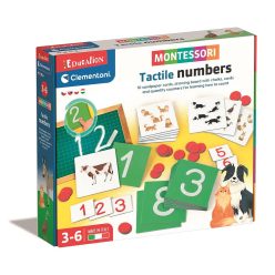   Colorat Animals Joc educațional și de dezvoltare a abilităților cu numere tactile Clementoni