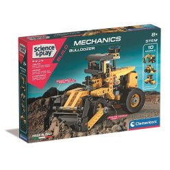   Vehicul Mechanics Buldozer 10 în 1 Jucărie de Construcție Clementoni