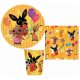 Bing Yellow set de petrecere 32 buc cu farfurie de 23 cm