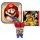 Super Mario Mushroom World set de petrecere 36 bucăți cu farfurii de 23 cm