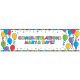 Sărbătorește Colorful Decorațiune de perete personalizabilă cu baloane 165 cm
