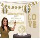 Colorat Set decorativ Gold, 9 piese