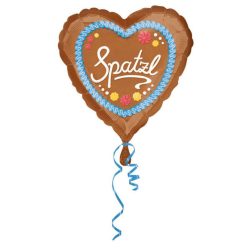 Iubire Spatzl Balon din folie inimă 43 cm