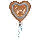 Iubire Spatzl Balon din folie inimă 43 cm