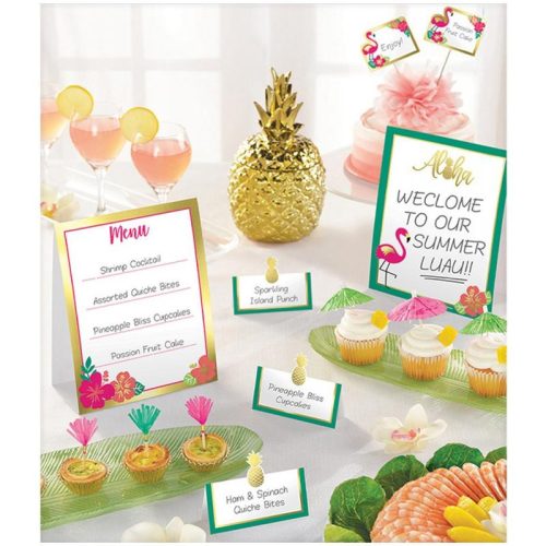 Aloha set decorativ pentru masă 12 buc