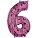 Disney Minnie  balon folie cifra 6, 66 cm