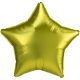 Satin Balon din folie Lemon stea 43 cm