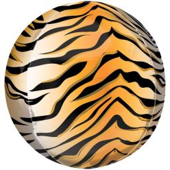 Animale Balon din folie cu imprimeu de tigru 40 cm