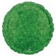 Colorat Balon din folie verde cu paiete 43 cm