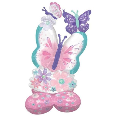 Fluture Flutter Balon uriaș din folie AirLoonz 111 cm
