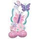 Fluture Flutter Balon uriaș din folie AirLoonz 111 cm