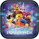 Lego Movie farfurie de hârtie aventură 8 buc 23 cm