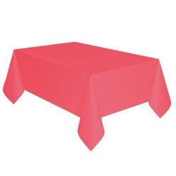   Colorat Apple Red, Față de masă din hârtie roșie 137x274 cm