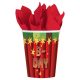 Party Boom Pahar de hârtie TNT 8 buc 250 ml