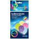 Colorat Multicolor  Balon LED luminat, set de 5, 11 inch (27,5 cm)
