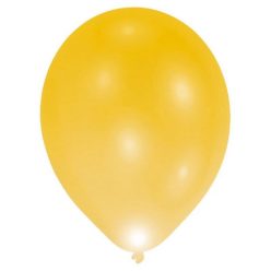 Colorat Gold Balon cu LED, 5 buc 11 inch (27,5 cm)